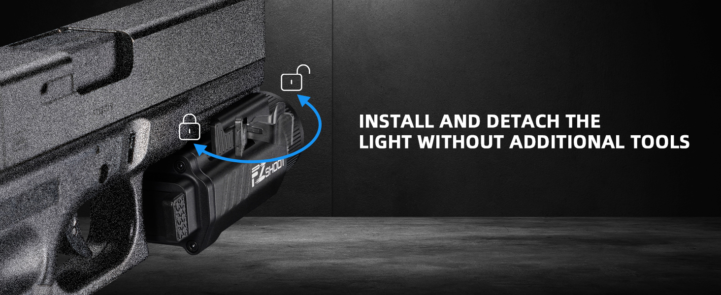 gun lights for pistols