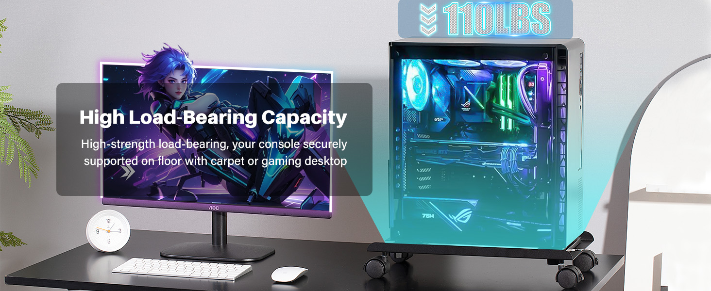 DESKTOP PC TOWER STAND