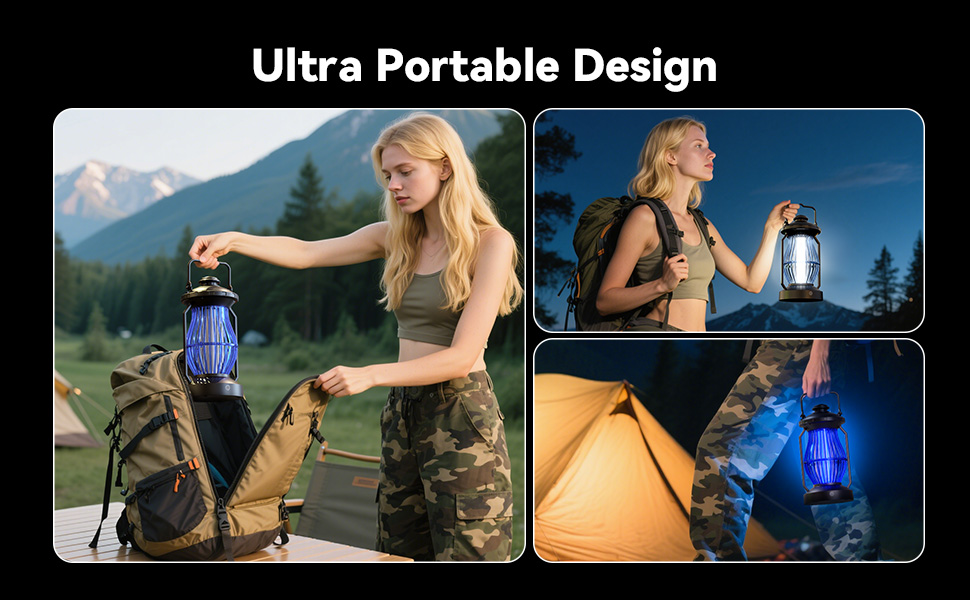 Portable bug zapper