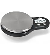 ACNHLI Kitchen Scale, 11 LB/1g, Stainless Steel Food Scale, Postal Scale with LCD Display Screen ...