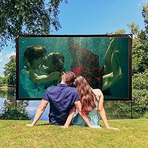 outdoor screens for movies