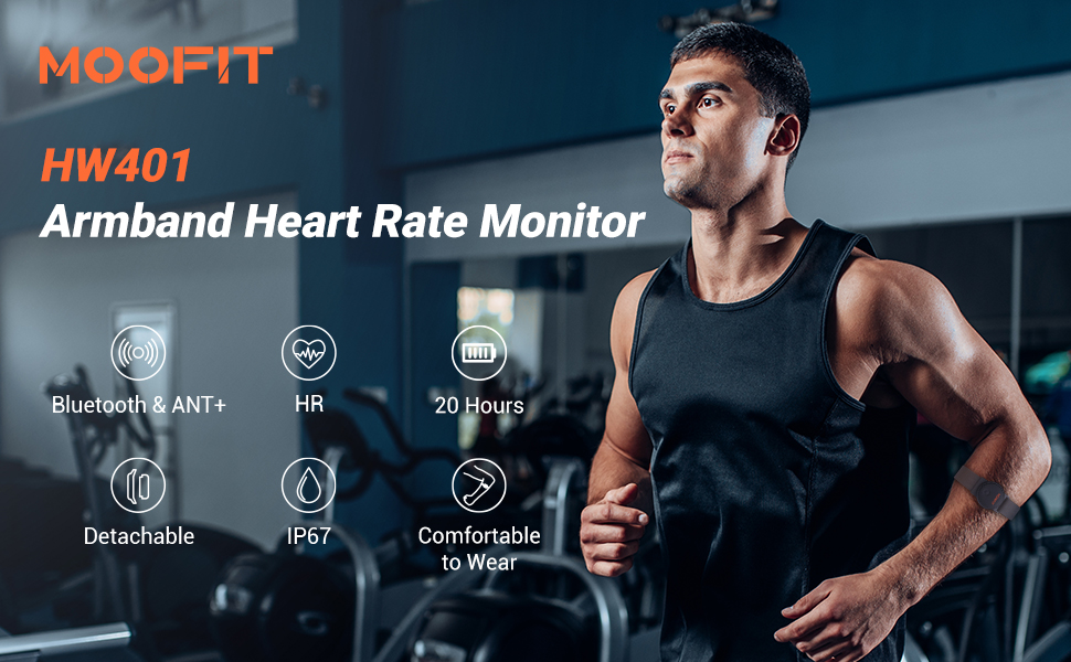 heart rate monitor armband
