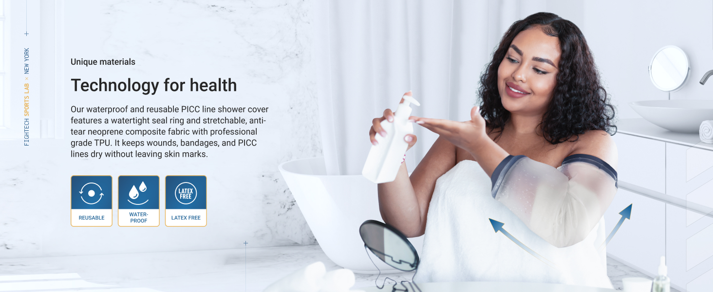 waterproof sleeve for arm waterproof arm sleeve pick line shower cover pick line cover