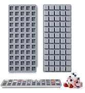 2 Pack Silicone food molds for harvest right freeze dryer medium trays, Silicone tray dividers fo...