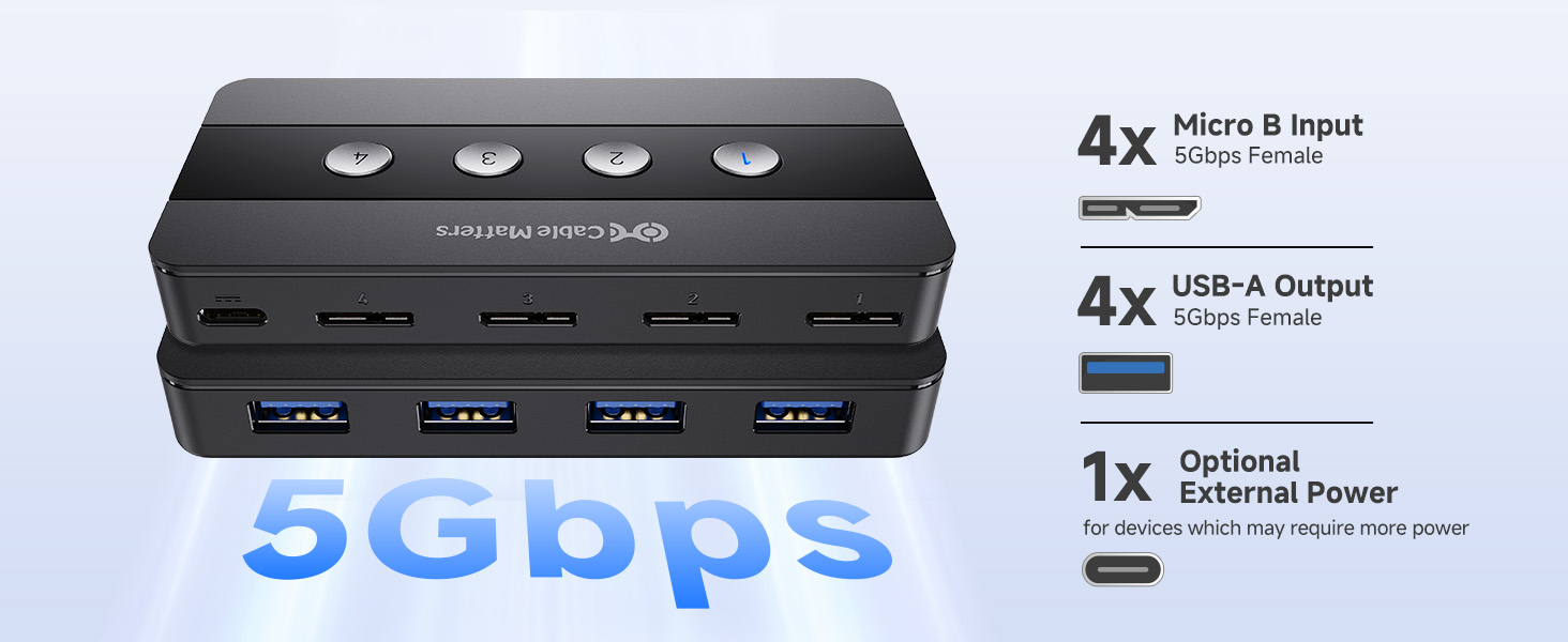 Switch for 4 Computers