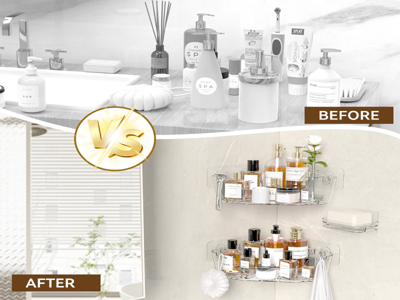 corner shower organizer