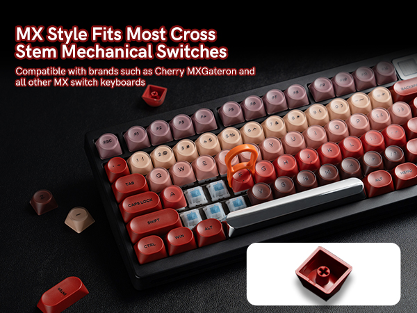 Broad MX Compatibility — Fits Most Mechanical Layouts