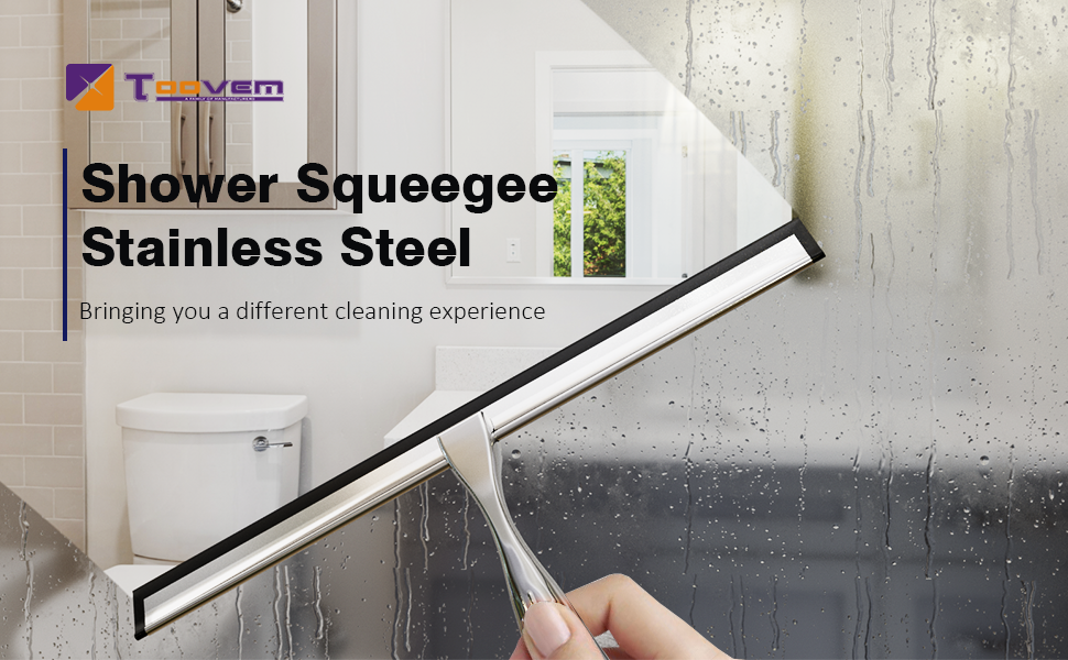 Shower Squeegee Silver
