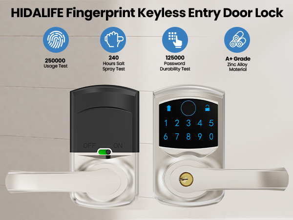 keyless entry door lock