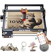 Acmer P1 S Pro Laser Engraver, 10W (10,000mW) Laser Engraving &amp; Cutting Machine with 380x370mm La...