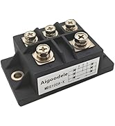 Aigoodele Bridge Rectifier MDS100A 100A 1600V Full Wave diode Module 3 Phase