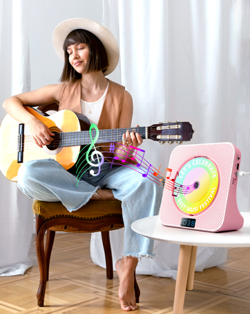 portable cd player with speakers cd player with bluetooth reproductor de cd