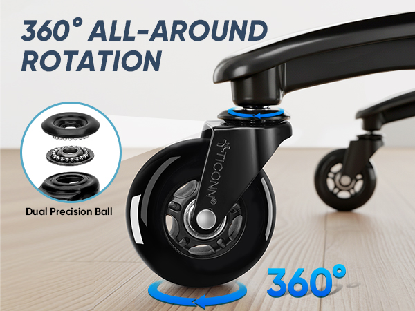 office chair caster wheels