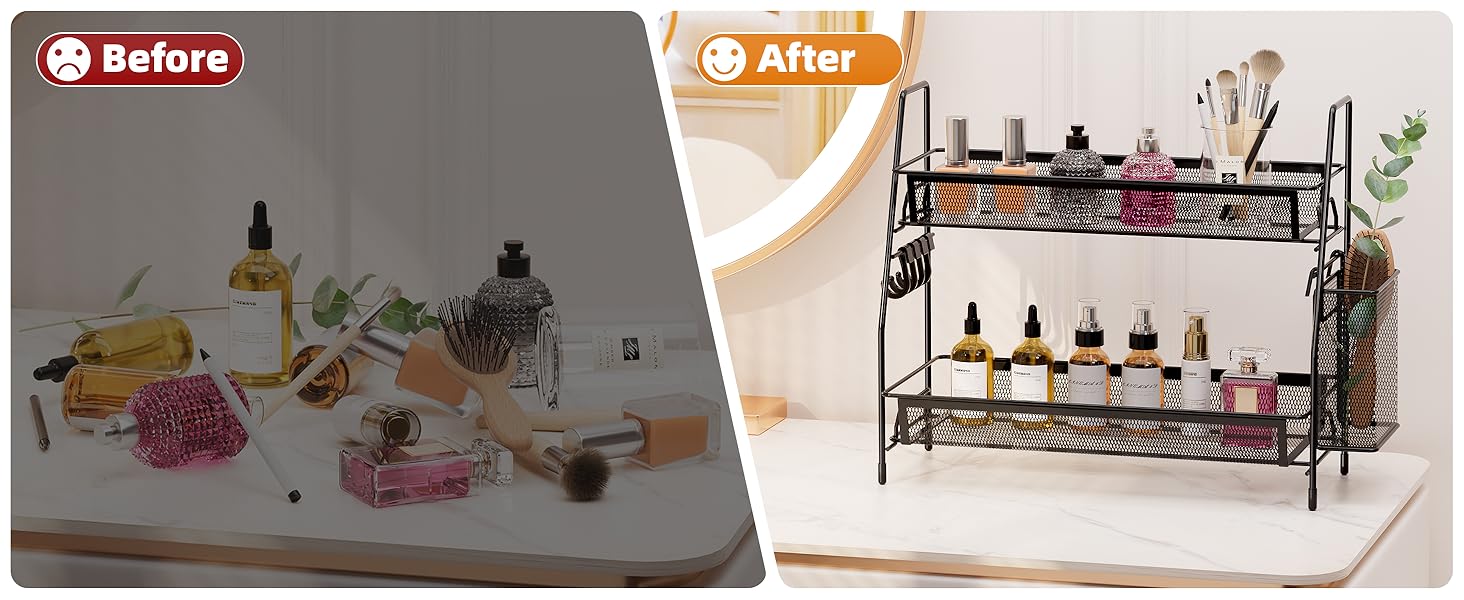 bathroom organizer countertop