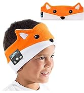 CozyPhones Over The Ear Headband Headphones - Kids Wireless Headphones Volume Limited with Thin S...