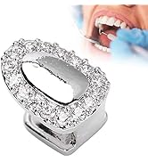ZJchao Single Tooth Hip Hop Teeth Decoration, Single Tooth Gorgeous Teeth Accessory Decoration fo...
