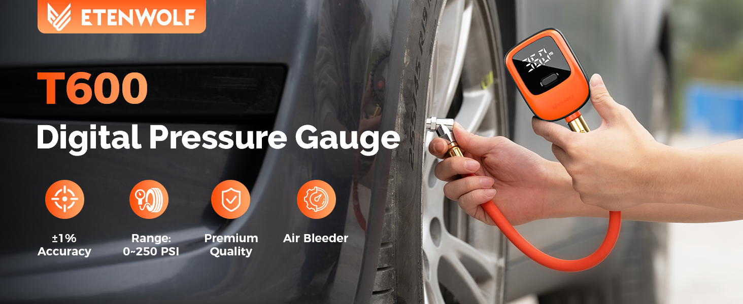 digital tire pressure gauge