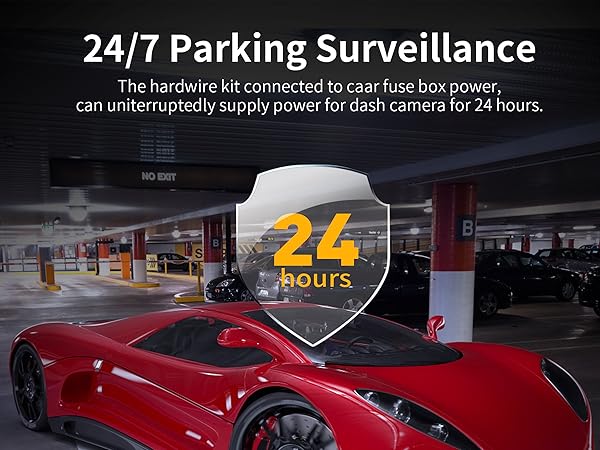 Dashcam Voltage Reduction Cable