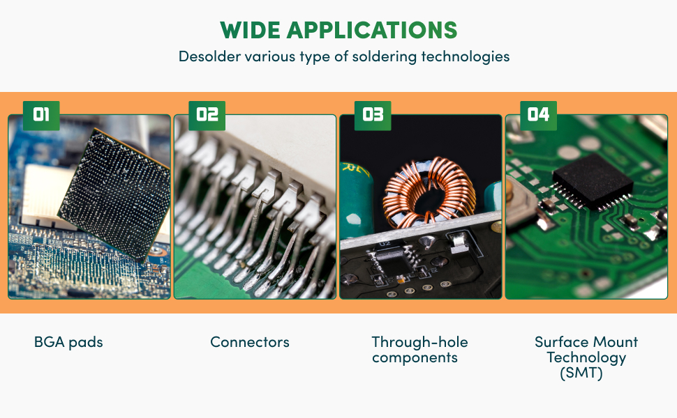 desoldering gun solder wick braid desoldering wicks soldering wick