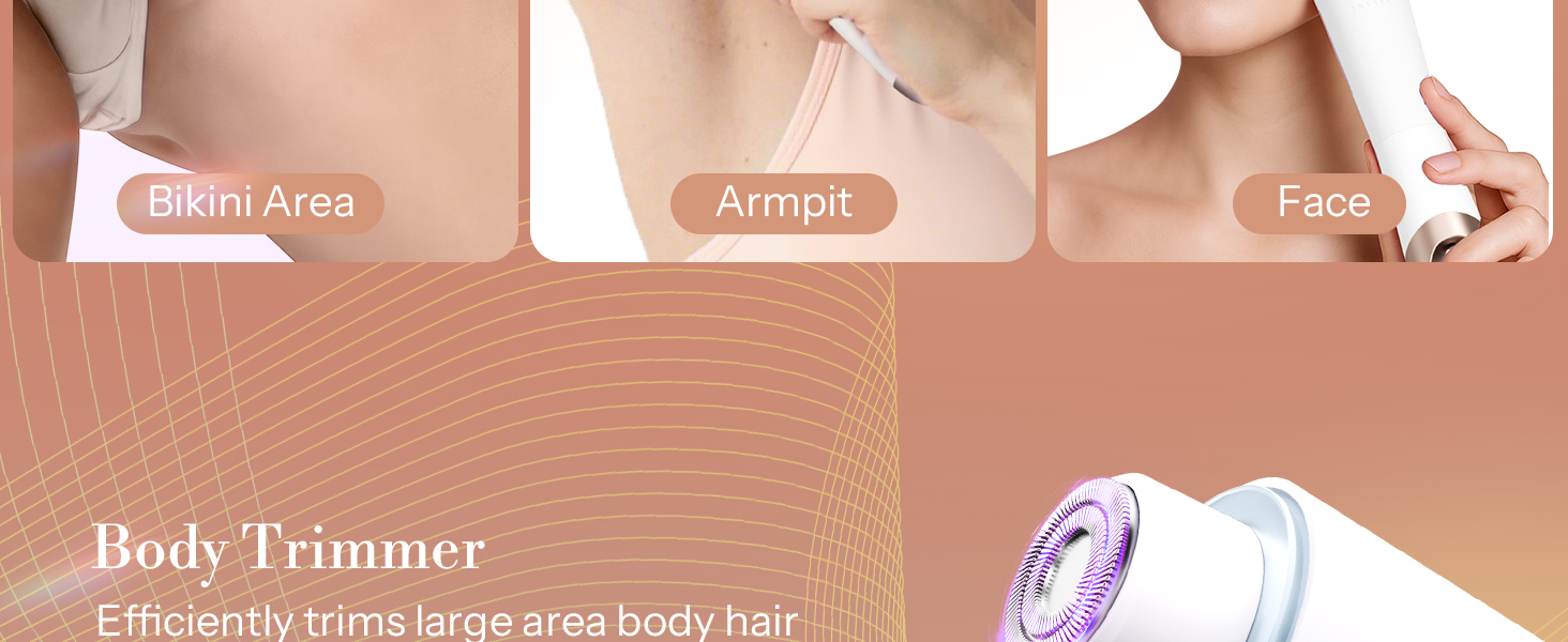 2 in 1 Electric Shaver for Women