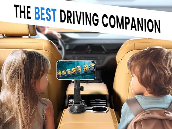 MagSafe Cup Holder Car Mount Charger