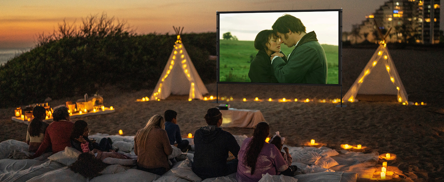 Projector Screen with Stand5