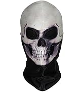 WTACTFUL Ghost Face Mask, Scary Skeleton Skull Mask - Excellent Quality, Comfortable &amp; Perfect fo...