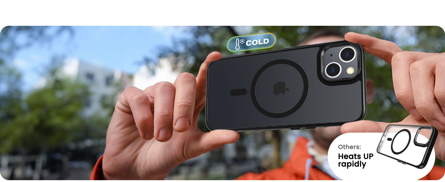  iPhone13/14MatteCase-Black