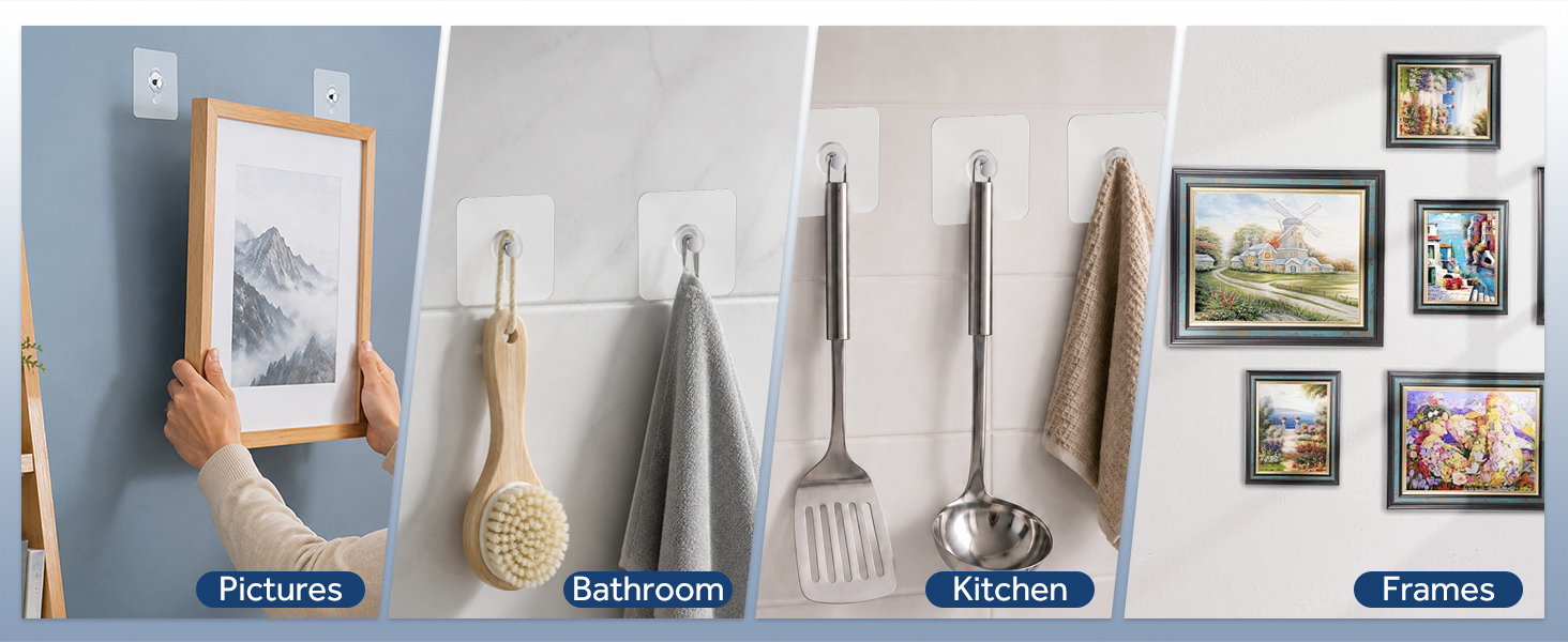 Adhesive Picture Hooks