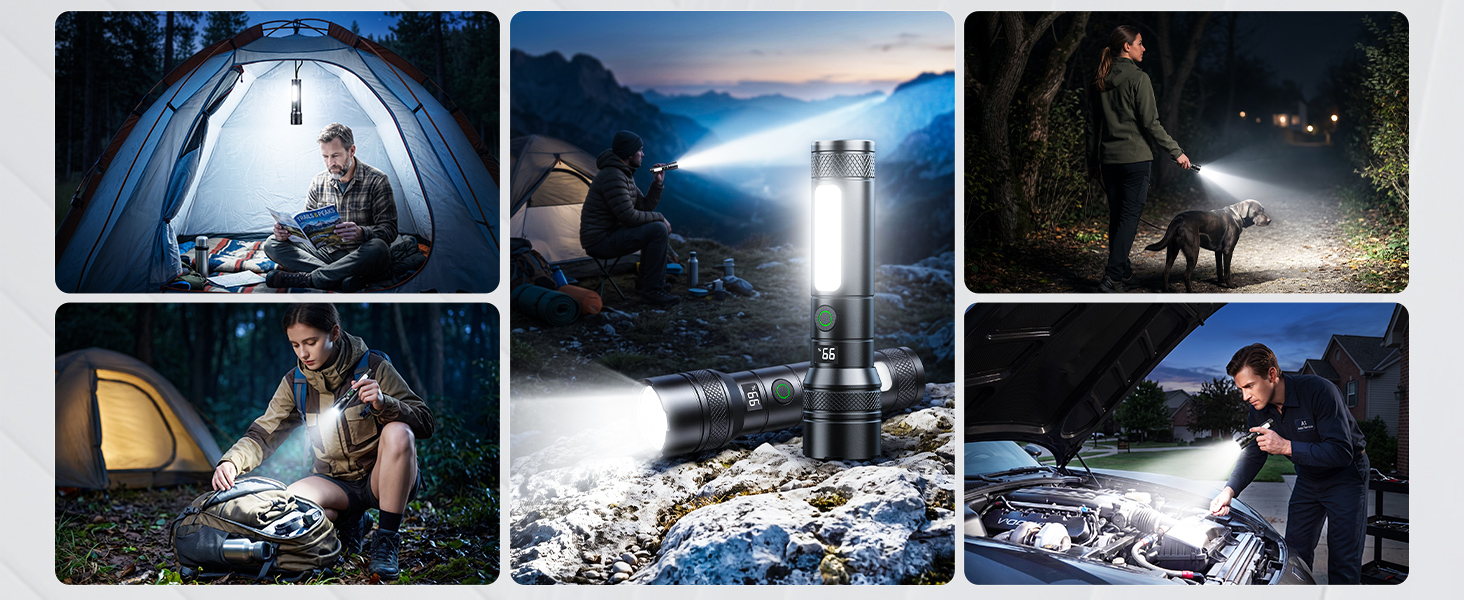 tactical flashlights
