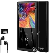 136GB MP3 Player with Bluetooth 5.2, Music Player with 2.4" Large Screen Built-in Speaker, FM Rad...