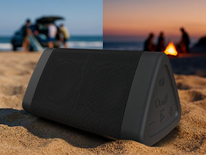 OontZ Angle 3 Bluetooth Speaker, Black