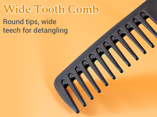 wide tooth comb