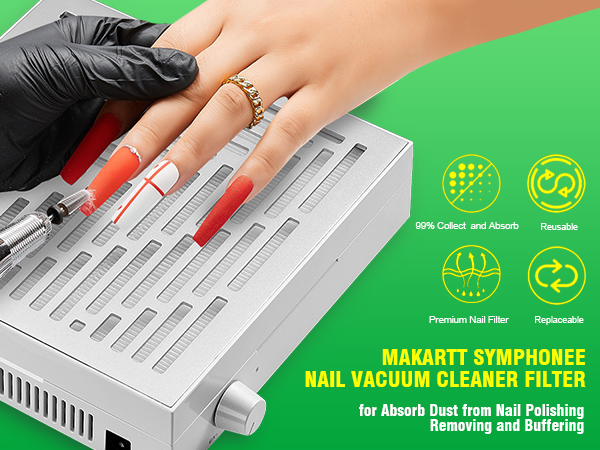 nail dust filter