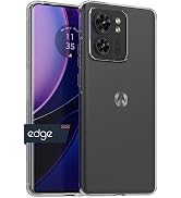Motorola Edge 2023 Hybrid Crystal Clear Case- Showcase Your Moto Edge 2023 Phone - Clear, Ultra S...