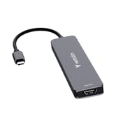 Verbatim USB-C Essentials Multiport Hub – 7 Ports: (2) USB-A 3.0/3.2 Gen 1, (2) USB-C 3.0/3.2 Gen...