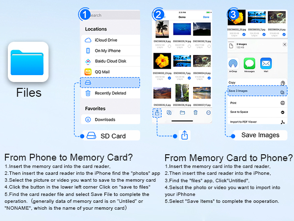 sd card reader for iphone