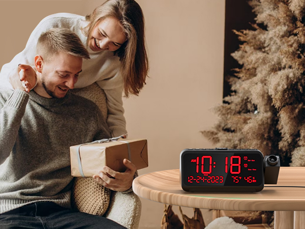 digital clock with date