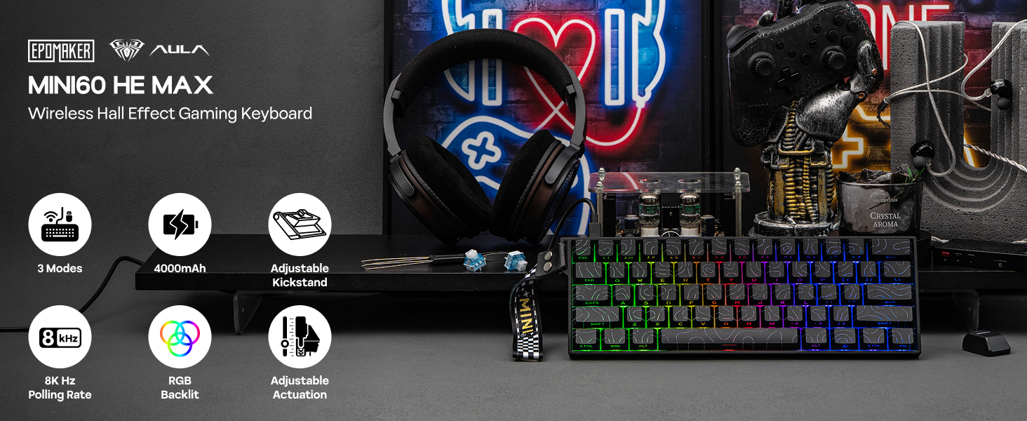 wireless gaming keyboard
