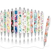 Maritown 12pcs Cute Flower Pens for Women Girls Fancy Pen Floral Pens Pretty Writing Ballpoints P...