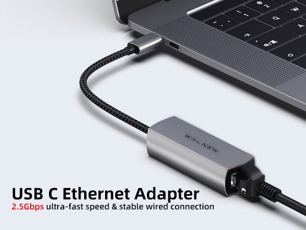 2.5g usb-c to ethernet adapter rj45 to usb c usb-c to cat6 adapter usb c rj45 adapter