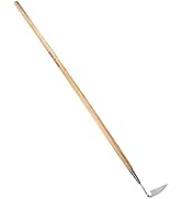 Berry&amp;Bird Japanese Weeding Sickle, Versatile Long Handle Weeding Tool Garden Hoe for Effective W...