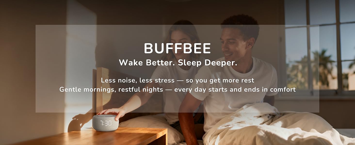 BUFFBEE Wake Better. Sleep Deeper.
