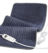 Heating Pad for Back Pain Relief, 17" X 33" XXX-Large Heating Pads for Cramps,Electric Heating Pa...
