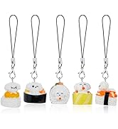 BEEFLYING 4-8 Pcs Phone Charms Aesthetic Y2K Cute Animal Charm Straps Cell Phone Pendants Accesso...