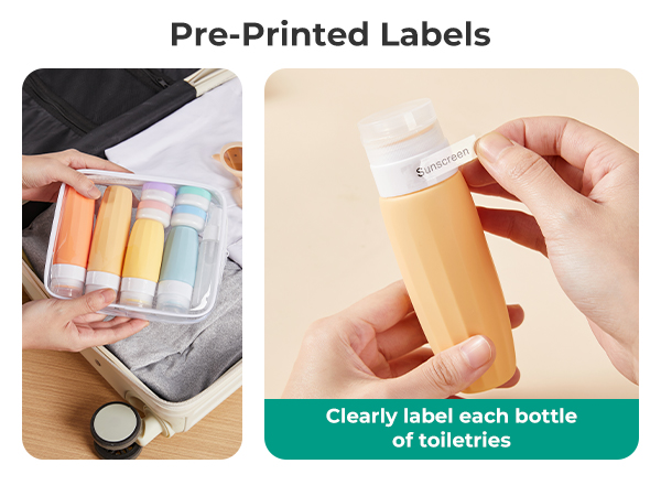 travel bottles