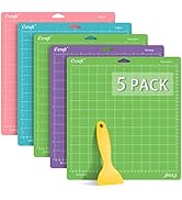 Ecraft Cutting Mat for Cricut:Variety Mats for Cricut Explore Air 2/Air/One/Maker, 12x12 Inch 5 M...