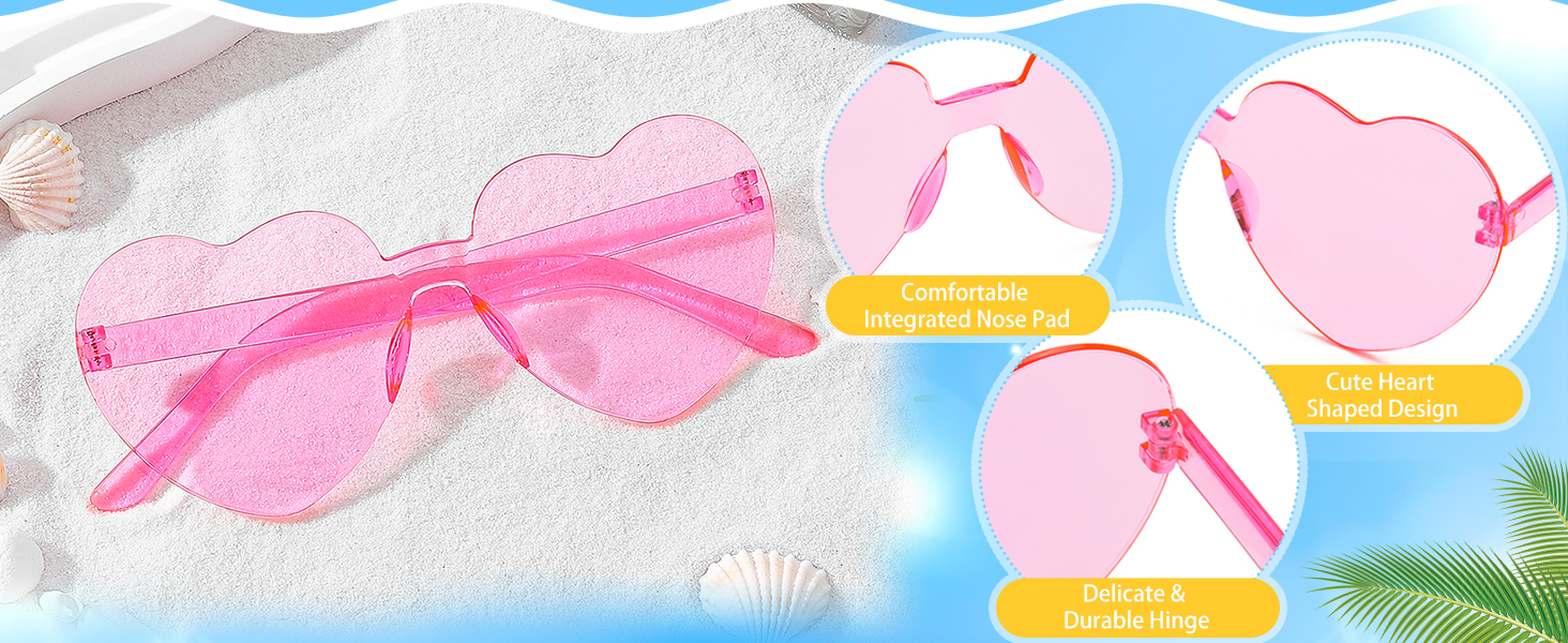 heart sunglasses bulk