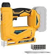 Cordless 18 Gauge Brad Nailer Compatible with Dewalt 20V Battery (Tool Only),2-in-1 Electric Nail...
