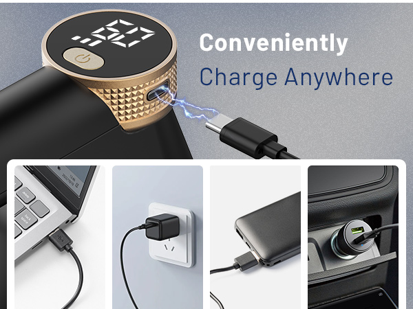 Conveniently charge anywhere